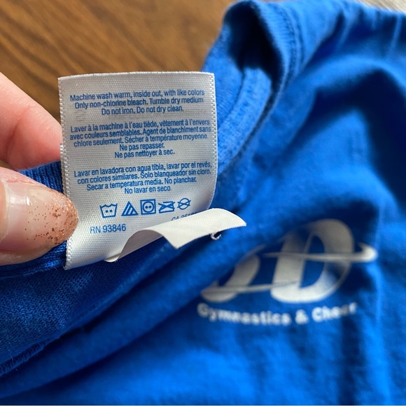 Youth small royal short sleeve tee - Picture 6 of 6